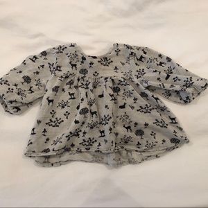 Organic print Blouse